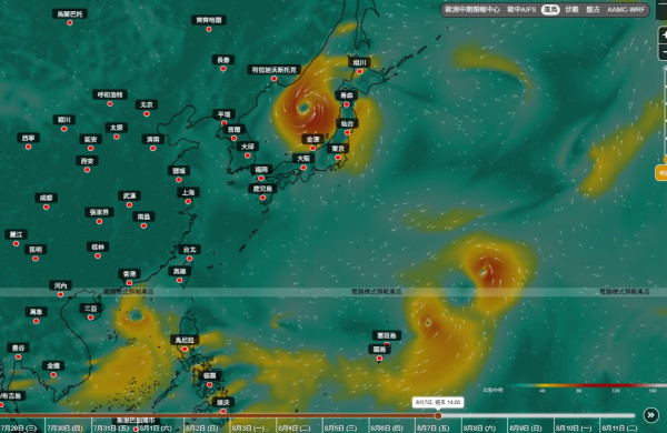 3大台风排队杀到！AI预测南海风暴或逼港 白海豚扑日 鲸鱼8月初紧接生成