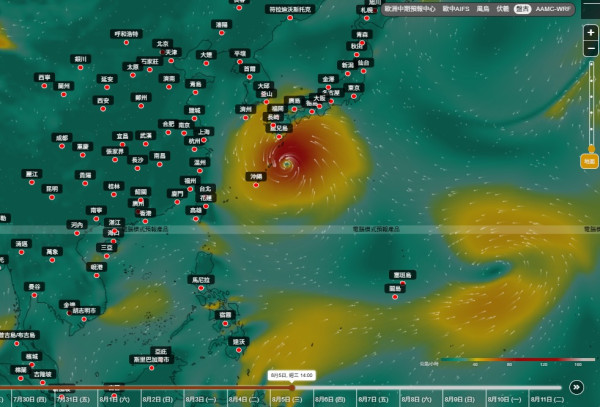 3大台风排队杀到！AI预测南海风暴或逼港 白海豚扑日 鲸鱼8月初紧接生成