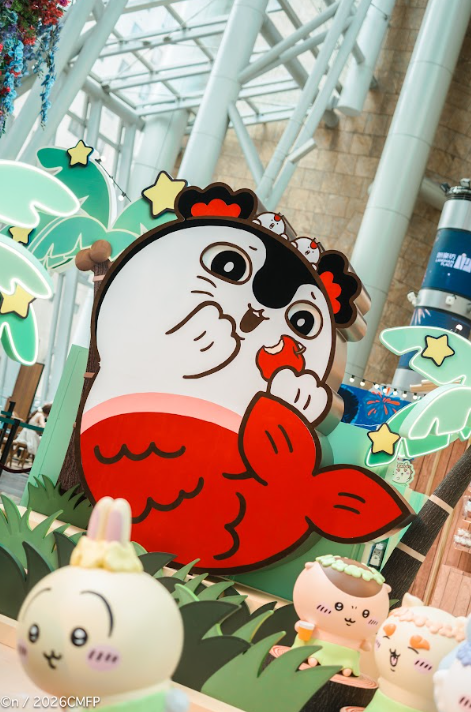 朗豪坊《劇場版CHIIKAWA人魚島的秘密》主題展（相片由相關機構提供）