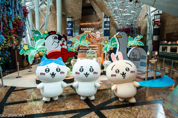 朗豪坊《劇場版CHIIKAWA人魚島的秘密》主題展（相片由相關機構提供）