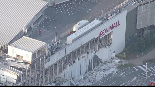 熊本7.1級地震｜熊本AEON MALL爆炸坍塌 送院傷者中多人死亡 