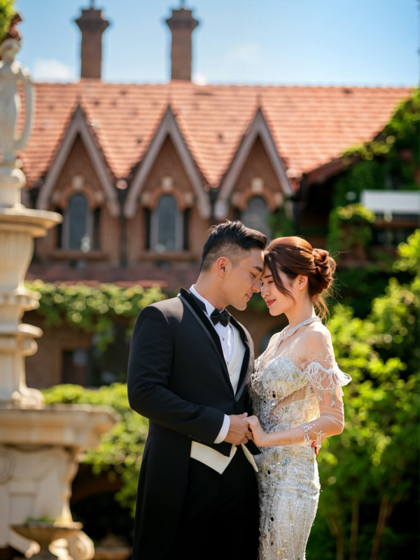 楊明莊思明公開華麗結婚相曝吉隆坡婚禮！豪擲過百萬打造頂級嫁衣成香港第一人