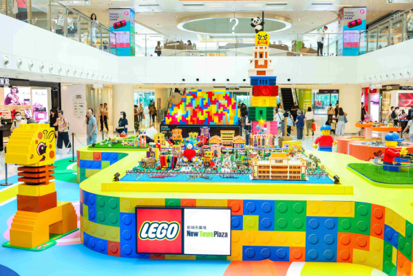 LEGO限時登陸沙田新城市!4米高DJ樂仔+巨型遊戲對決 打造驚喜LEGO互動巴士站