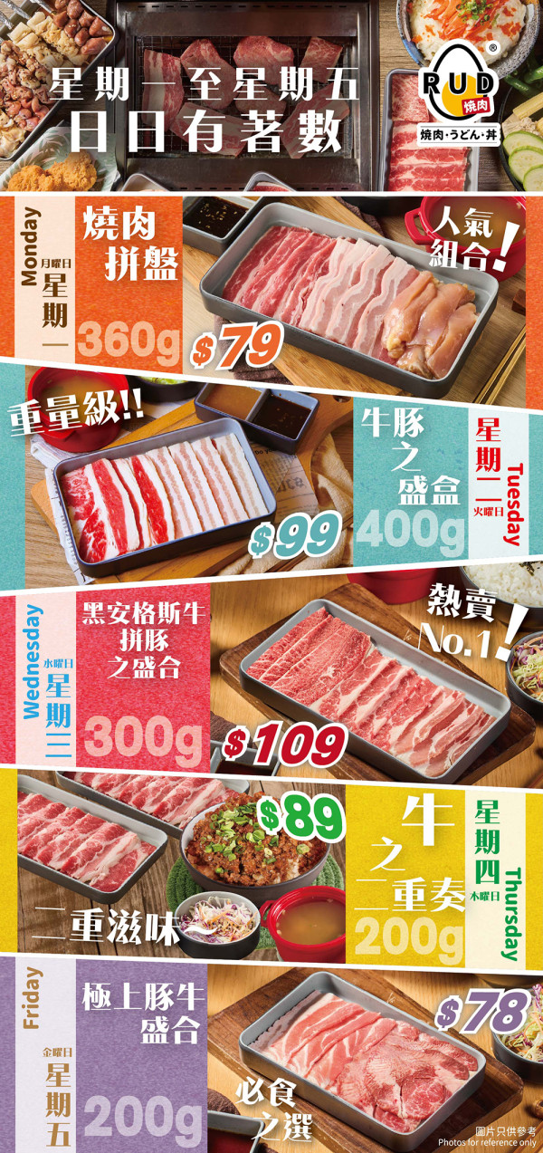 【2026 超高CP值一人燒肉推介】RUD燒肉餐牌攻略！每日激安優惠與稀有部位逐款睇