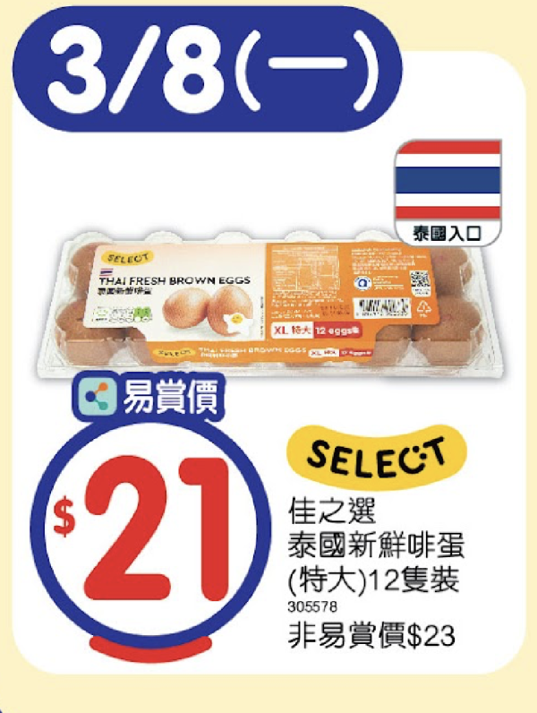 百佳優惠 | 快閃7日大劈價低至$6.5起＋20間分店免費試食＋送$20現金券-附搶購清單