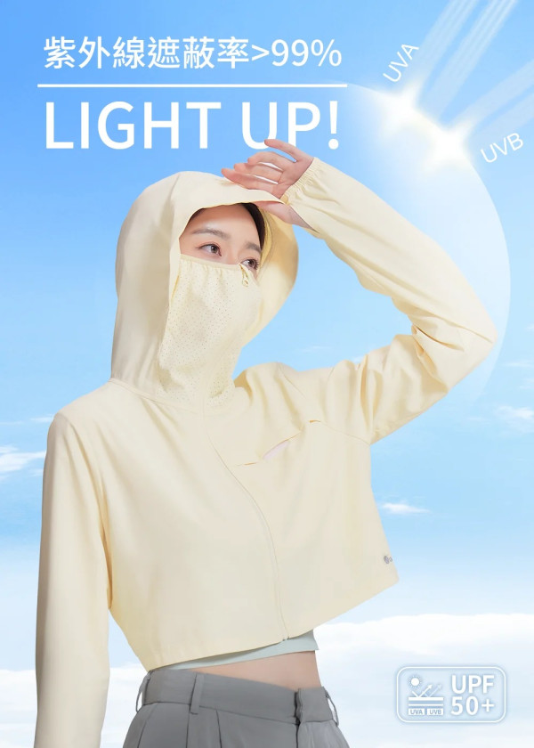 圖片來源:UV100官網 夏季旅遊必備!網民激讚抗UV防曬外套8款推介 UPF50+涼感透氣全方位防護