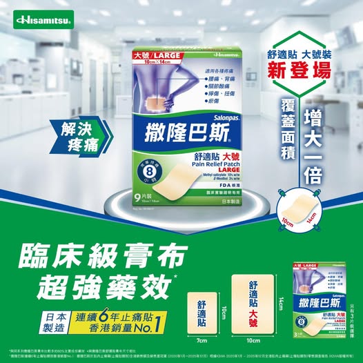 撒隆巴斯绿色蓝色有什么分别？官方揭1款针对深层痛症 药效多60%