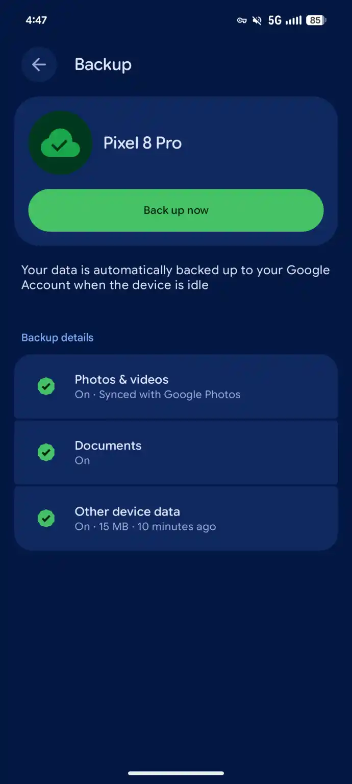 Google Drive免費15GB恐爆滿？Android全新「文件」備份功能將自動上傳手機檔案 教你1鍵開關
