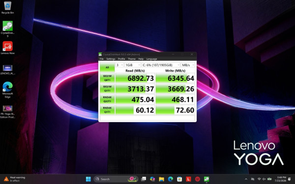 Lenovo Yoga 9i 2-in-1 Gen 11 Aura Edition 實測｜旗艦二合一 Intel Core Ultra 7 355 加持本地 AI 運算 