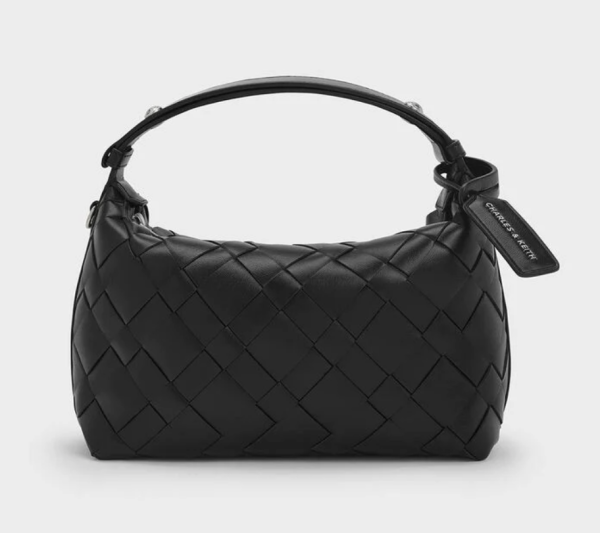 Charles & Keith Ivette Woven Shoulder Bag