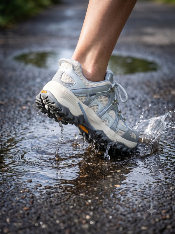 圖片來源:AI示意圖 遊日必入手|The North Face「防水神鞋」5款推薦!旅行暴走不濕腳、輕量避震兼備抓地力