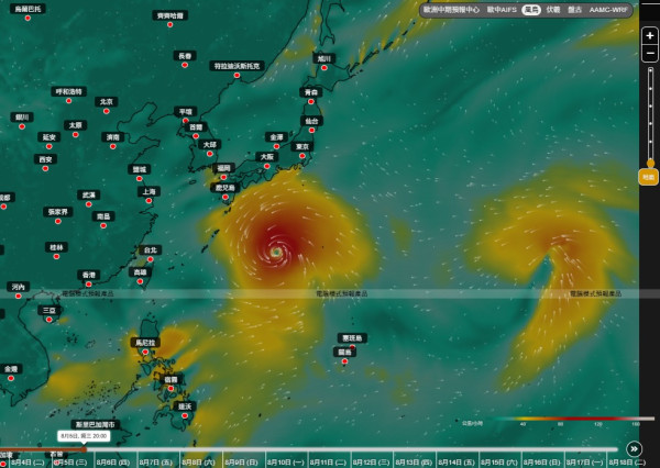 打风预测|8月双台风酝酿!强台风白海豚路径存分歧 香港受外围夹击周末34度酷热