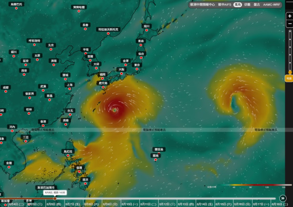 打风预测|8月双台风酝酿!强台风白海豚路径存分歧 香港受外围夹击周末34度酷热