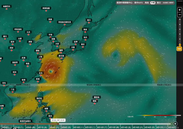 打风预测｜8月双台风酝酿！强台风白海豚路径存分歧 香港受外围夹击周末34度酷热