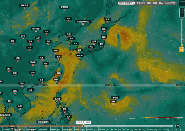 打风预测｜8月双台风酝酿！强台风白海豚路径存分歧 香港受外围夹击周末34度酷热