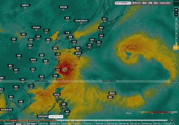 打风预测|8月双台风酝酿!强台风白海豚路径存分歧 香港受外围夹击周末34度酷热