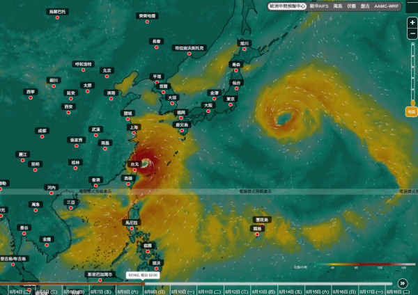打风预测｜8月双台风酝酿！强台风白海豚路径存分歧 香港受外围夹击周末34度酷热