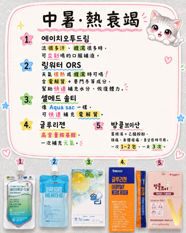韩国旅行腹泻/晕船/痛经/头痛怎么办?当地药房教挑15种平安药!过敏出疹都能搞定 小朋友都适用