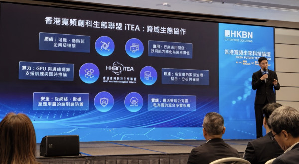 香港寬頻推「AI+」一站式企業平台　AI、網絡、算力整合落地　WorkMate Starter 月費 $98 起
