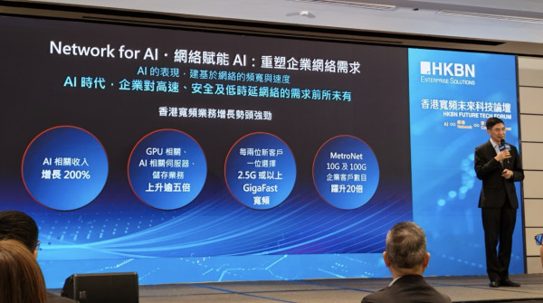 香港寬頻推「AI+」一站式企業平台　AI、網絡、算力整合落地　WorkMate Starter 月費 $98 起