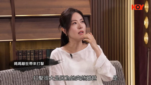 唐诗咏剖白15年前丧母遗憾未见最后一面！镜头前泪崩揭离巢TVB真正原因
