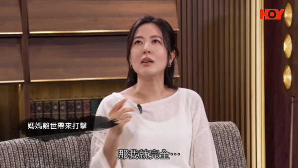 唐诗咏剖白15年前丧母遗憾未见最后一面!镜头前泪崩揭离巢TVB真正原因