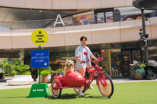 西沙GO PARK「GO Paw-Athlon」萌寵三項鐵人打卡賽︰型格破風車隊（相片由相關機構提供）