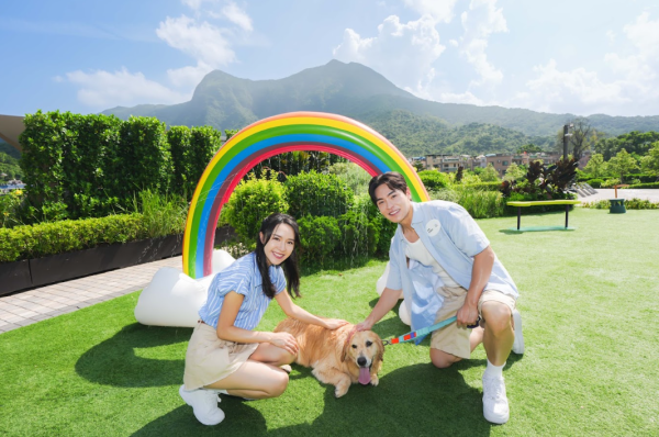 西沙GO PARK「GO Paw-Athlon」萌寵三項鐵人打卡賽︰萌寵激爽嬉水樂園（相片由相關機構提供）