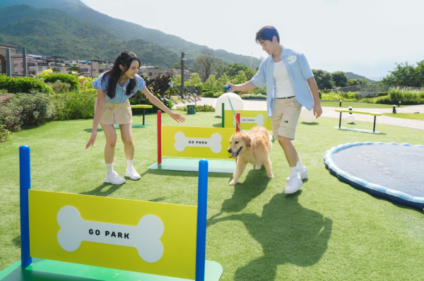 西沙GO PARK「GO Paw-Athlon」萌寵三項鐵人打卡賽︰萌寵激爽嬉水樂園（相片由相關機構提供）
