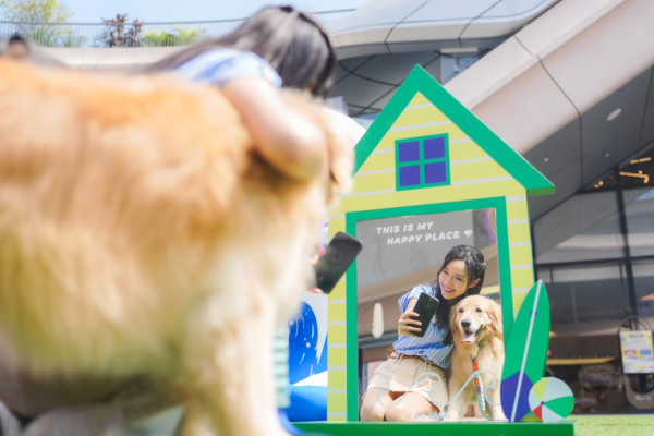 西沙GO PARK「GO Paw-Athlon」萌寵三項鐵人打卡賽︰極速衝浪巨星（相片由相關機構提供）