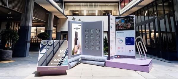 Samsung Galaxy Z8 系列摺機中環街市快閃試玩　農夫現身兼送限定禮品