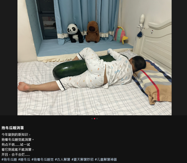 網傳「抱冬瓜睡覺」消暑降溫？網民實測半夜慘變「炸彈」爆出惡臭汁液！專家拆解爆裂真相