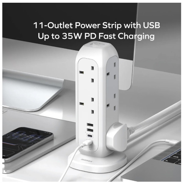 Momax 1-Plug 系列直立拖板新登場　2 款型號支援多達 15 部裝置充電