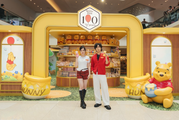 小熊維尼100週年快閃店登陸九龍塘（相片由相關機構提供）