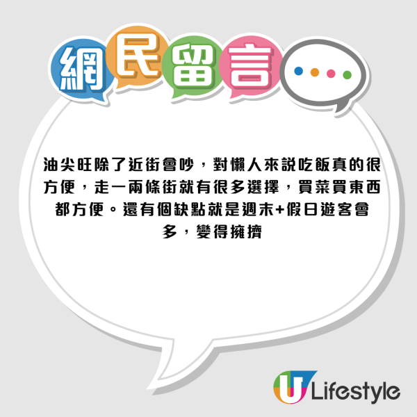 港漂搬佐敦惊现5大优点！月租1万住270尺赞幸福感200%！街坊揭1大隐患