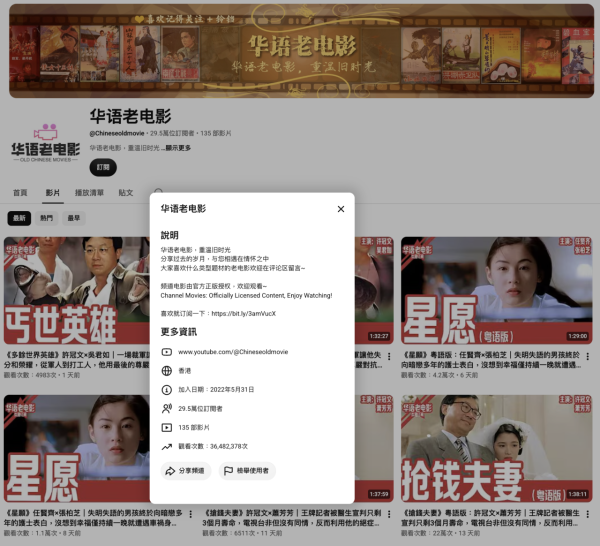 唔想買會員？免費正版電影YouTube頻道推介 一次過睇晒港台經典之作