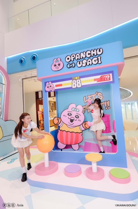 内裤兔及奶泡恰姆登陆置富Malls 免费影4大丑萌打卡点/+WOO嘉湖期间限定店周边