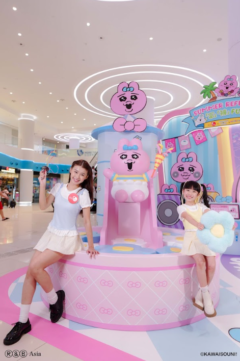 内裤兔及奶泡恰姆登陆置富Malls 免费影4大丑萌打卡点/+WOO嘉湖期间限定店周边