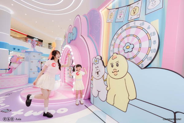 内裤兔及奶泡恰姆登陆置富Malls 免费影4大丑萌打卡点/+WOO嘉湖期间限定店周边