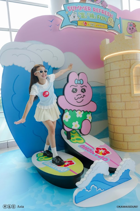 内裤兔及奶泡恰姆登陆置富Malls 免费影4大丑萌打卡点/+WOO嘉湖期间限定店周边