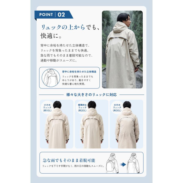 圖片來源:Yahoo Shopping jp 日本雨衣推介|日本機能雨衣8款推薦 3Coins/Workman最平起便攜易收納