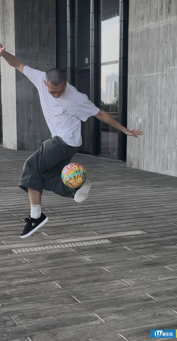 藝文專訪｜練一年先做到一招？香港花式足球員自學挑戰最高難度
