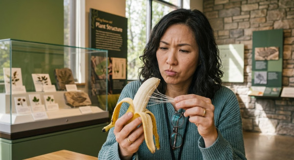 香蕉功效｜香蕉白絲食唔食得？專家揭白絲膳食纖維極高 警告搣走等於浪費維他命C及鉀質