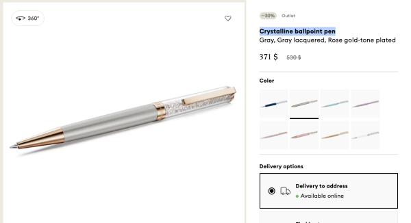 Swarovski Outlet專區低至半價!人氣水晶飾物/小擺設$138起!迪士尼款/水晶高跟鞋都有平