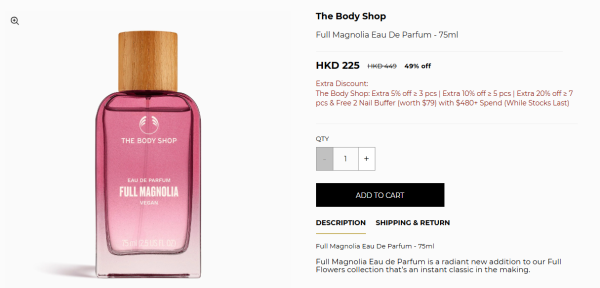 開倉優惠|The Body Shop開倉低至25折!最後4日 護手霜/卸妝液/沐浴露$35起