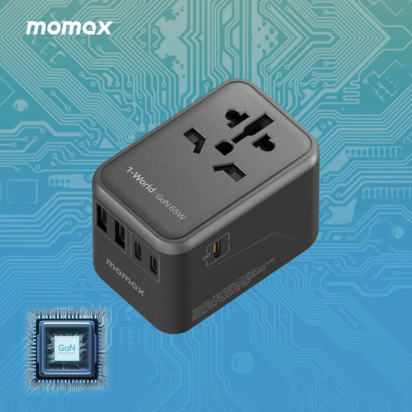 圖片來源:momax官網 外遊充電神器!旅行變壓轉插8款推介8起 極速充電/200+國家通用/多款充電接口