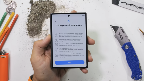 Samsung Galaxy Z Fold 8 暴力耐用測試影片公開 刮花、反向彎曲等4大地獄級考驗結果令人震驚