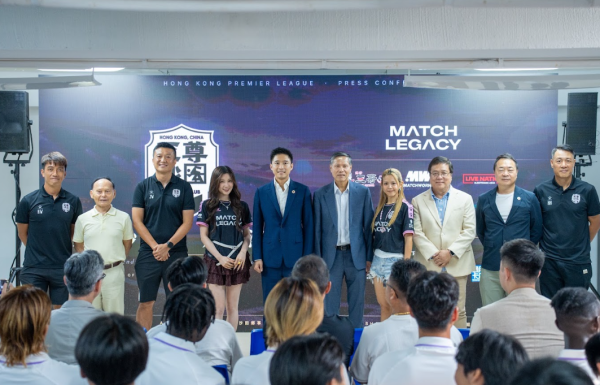 COLLAR成員Gao與Candy擔任球隊大使!衣錦還鄉出戰沙田運動場唔驚做「燈神」