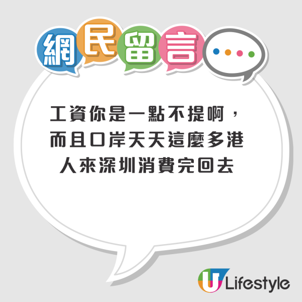 香港基層「窮到無路可走」？小紅書男拆解2大現實困境：點解唔搬去深圳住？兩地網友齊反擊