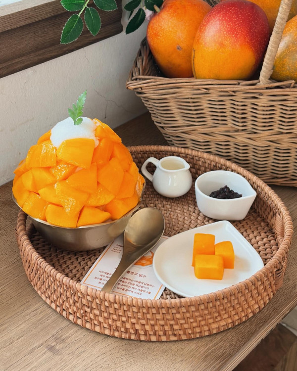 圖片來源:Instagram@rafre_fruit 夏日遊韓必食!首爾刨冰8大推介附地址 韓屋傳統紅豆/無花果麻糬/Sanrio可愛造型